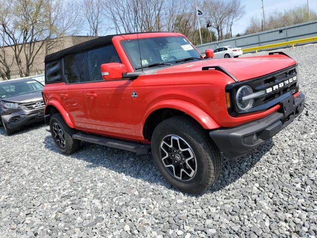  FORD BRONCO 2023 Czerwony