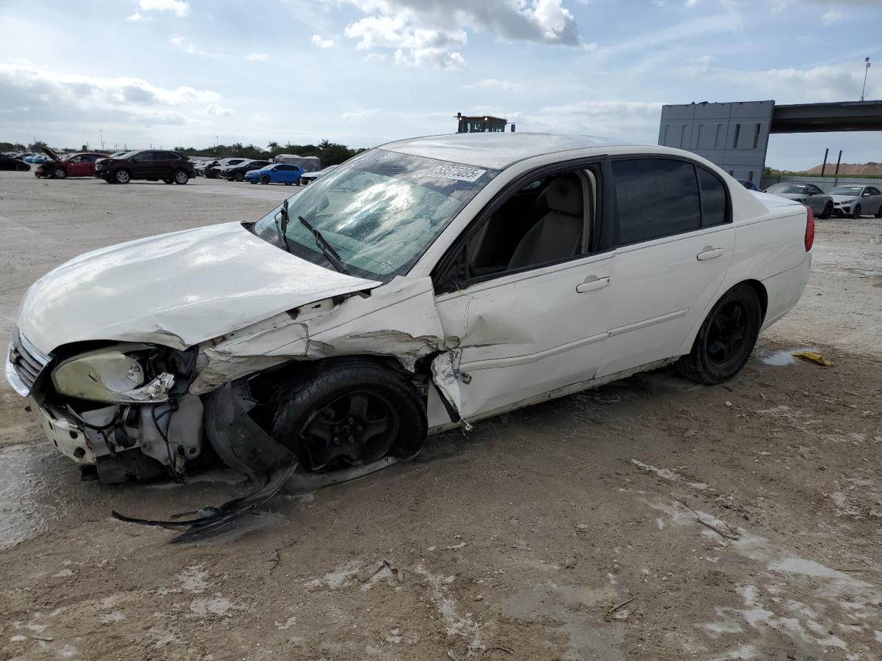 2008 Chevrolet Malibu Lt на продаже в West Palm Beach, FL - Front End