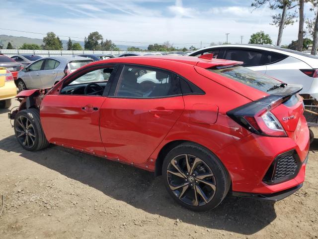  HONDA CIVIC 2019 Красный