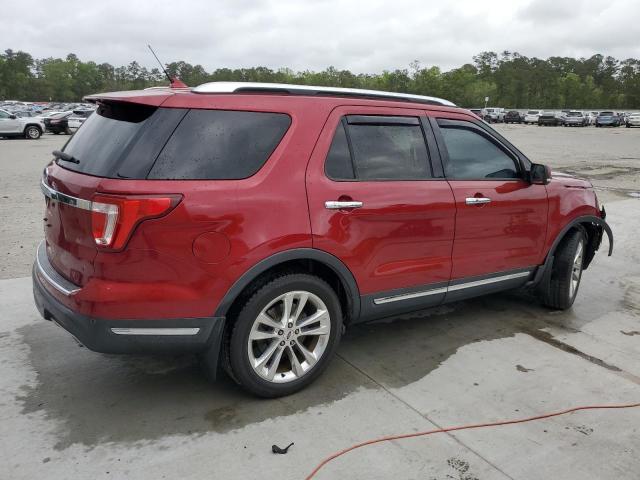  FORD EXPLORER 2018 Красный
