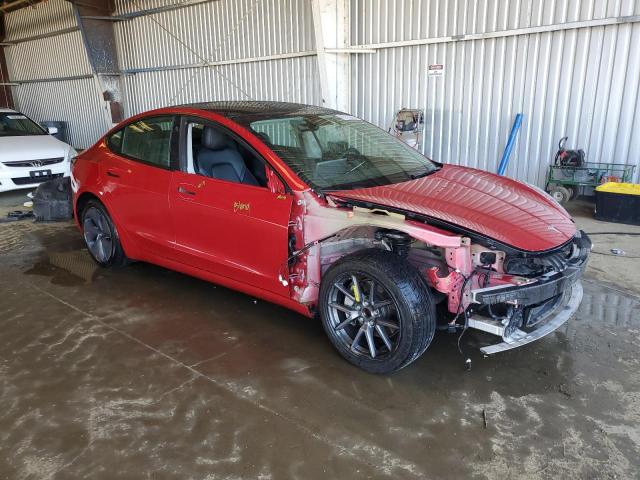  TESLA MODEL 3 2022 Red