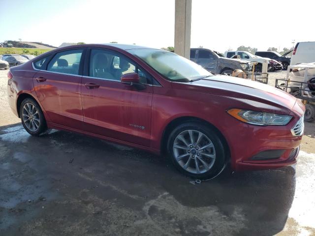 Sedans FORD FUSION 2017 Red