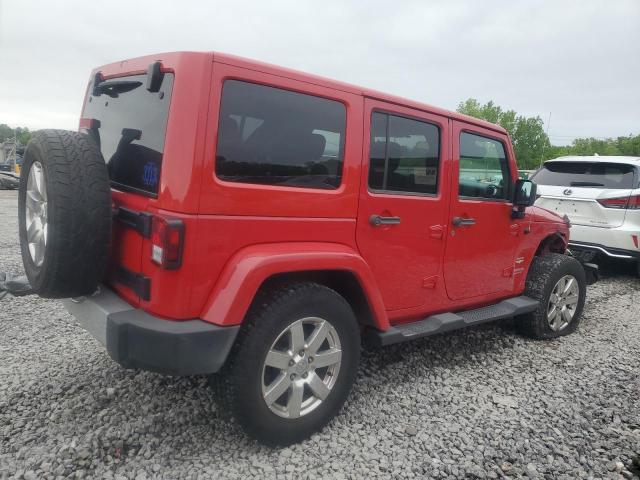  JEEP WRANGLER 2012 Красный