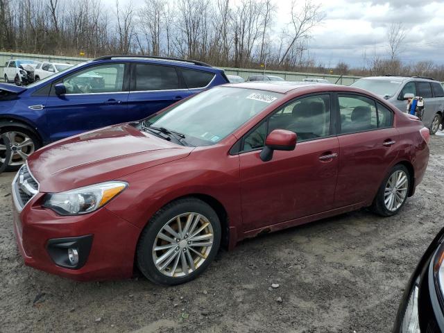Sedans SUBARU IMPREZA 2013 Czerwony