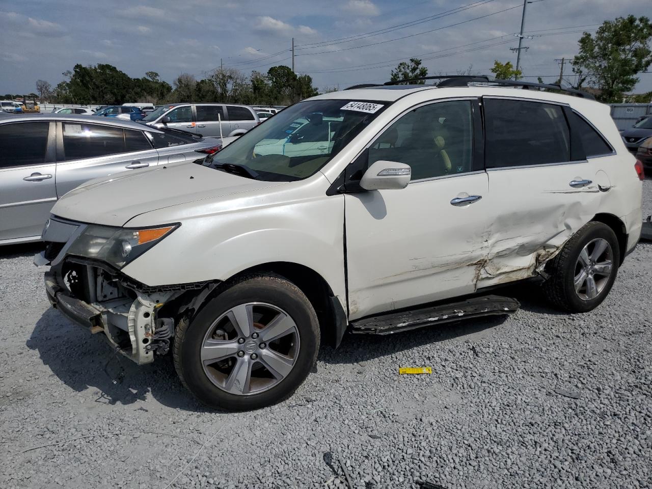 2012 Acura Mdx Technology للبيع في Riverview، FL - Front End