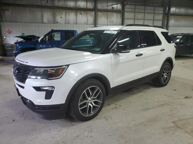  FORD EXPLORER 2018 White