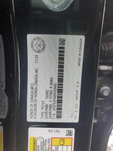 2025 HONDA CIVIC SPORT  
