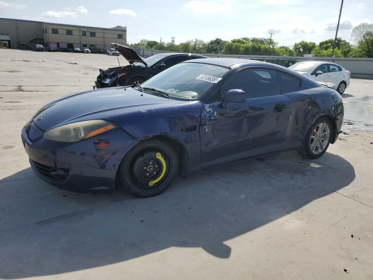 2008 Hyundai Tiburon Gs იყიდება Wilmer-ში, TX - All Over