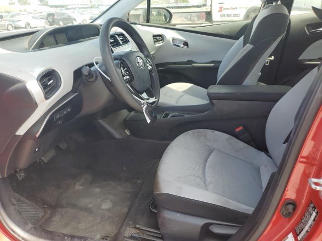  TOYOTA PRIUS 2020 Czerwony