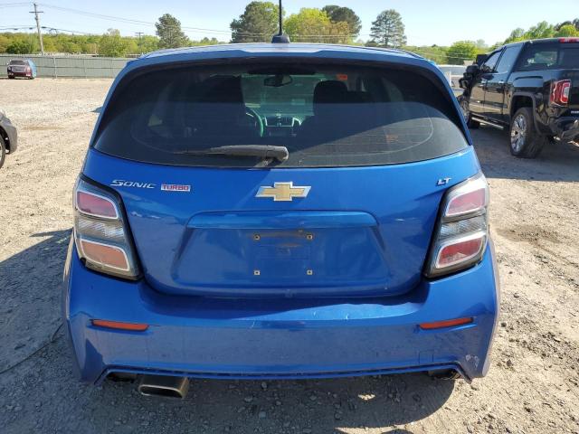 Hatchbacks CHEVROLET SONIC 2017 Blue