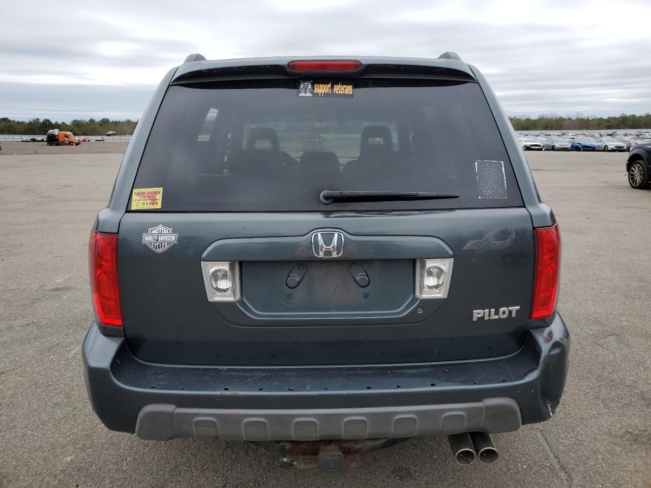 2005 Honda Pilot Exl VIN: 2HKYF18735H551087 Lot: 53953665
