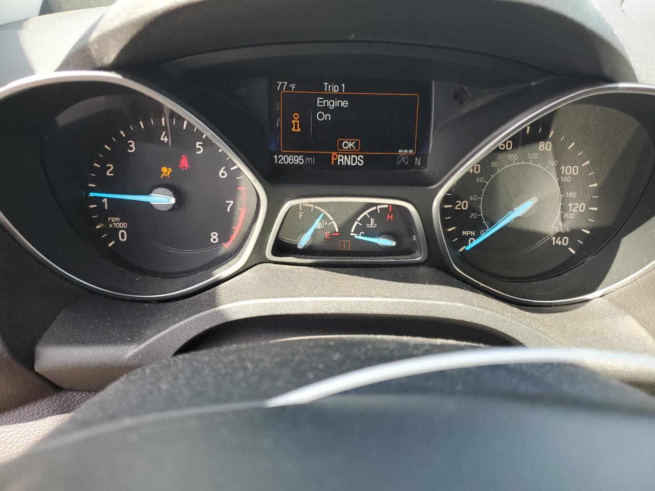 2017 Ford Escape Titanium VIN: 1FMCU0J90HUB46445 Lot: 53803695