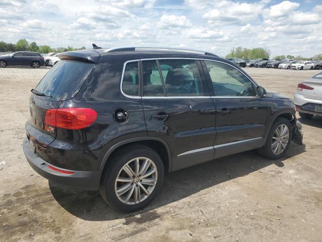  VOLKSWAGEN TIGUAN 2016 Чорний