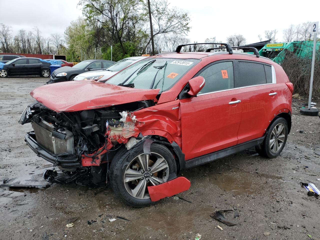 2014 Kia Sportage Sx de vânzare în Baltimore, MD - Front End