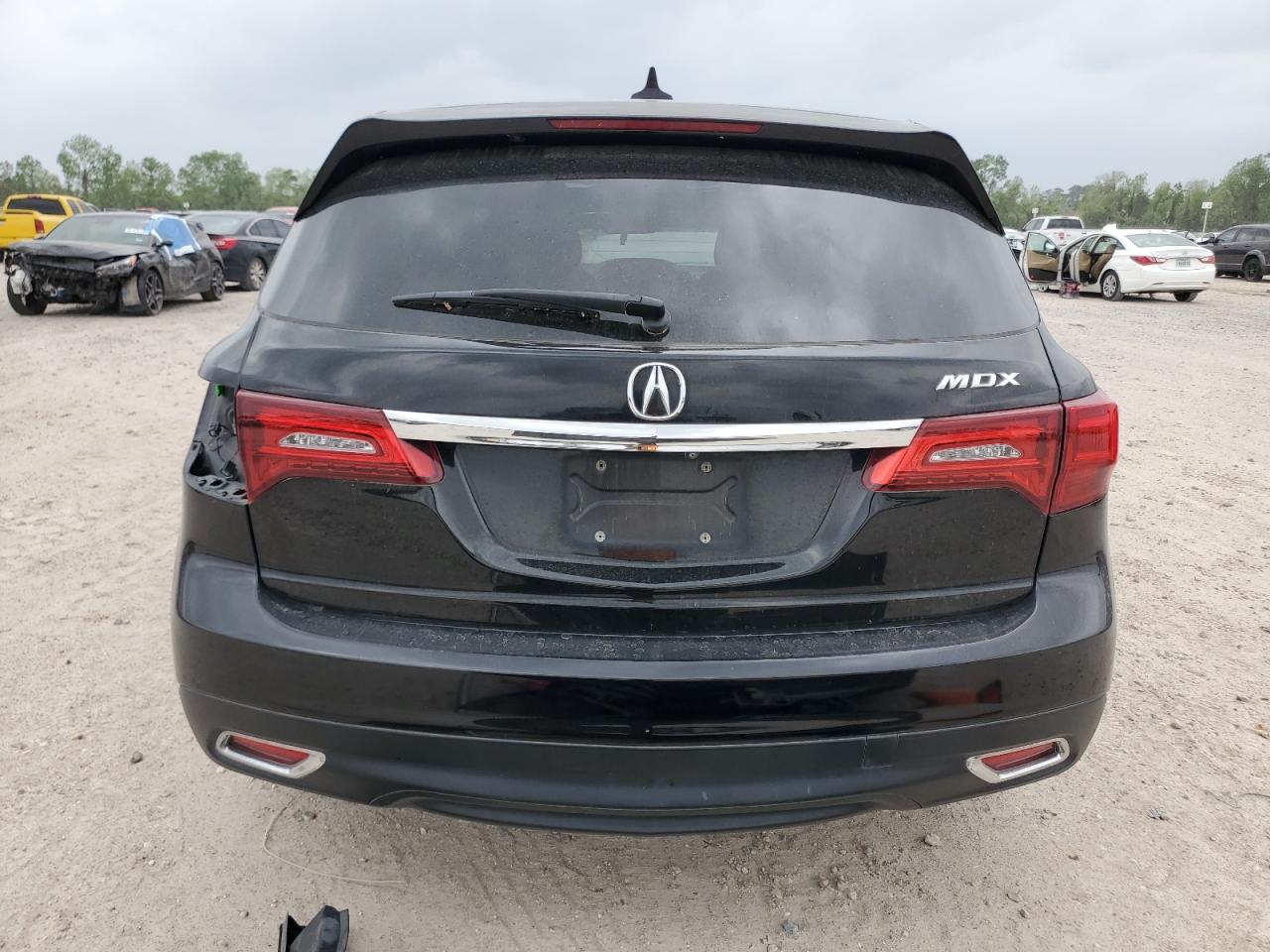 2014 Acura Mdx VIN: 5FRYD3H24EB001822 Lot: 51503755