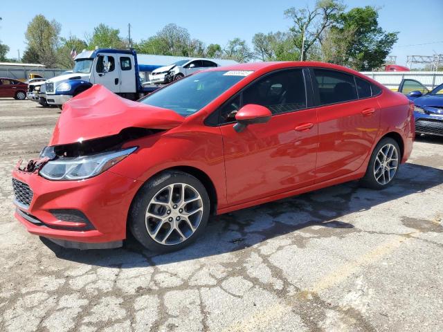 CHEVROLET CRUZE 2017 Red