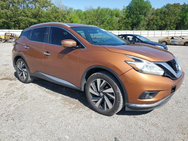 Паркетники NISSAN MURANO 2015 Оранжевый