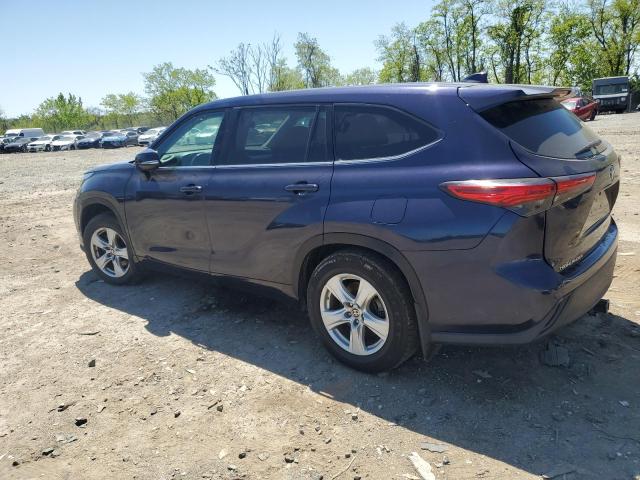  TOYOTA HIGHLANDER 2021 Granatowy