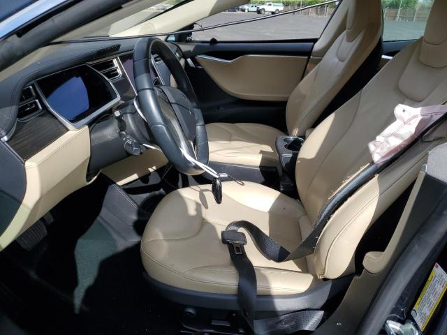 Хэтчбеки TESLA MODEL S 2014 Синий