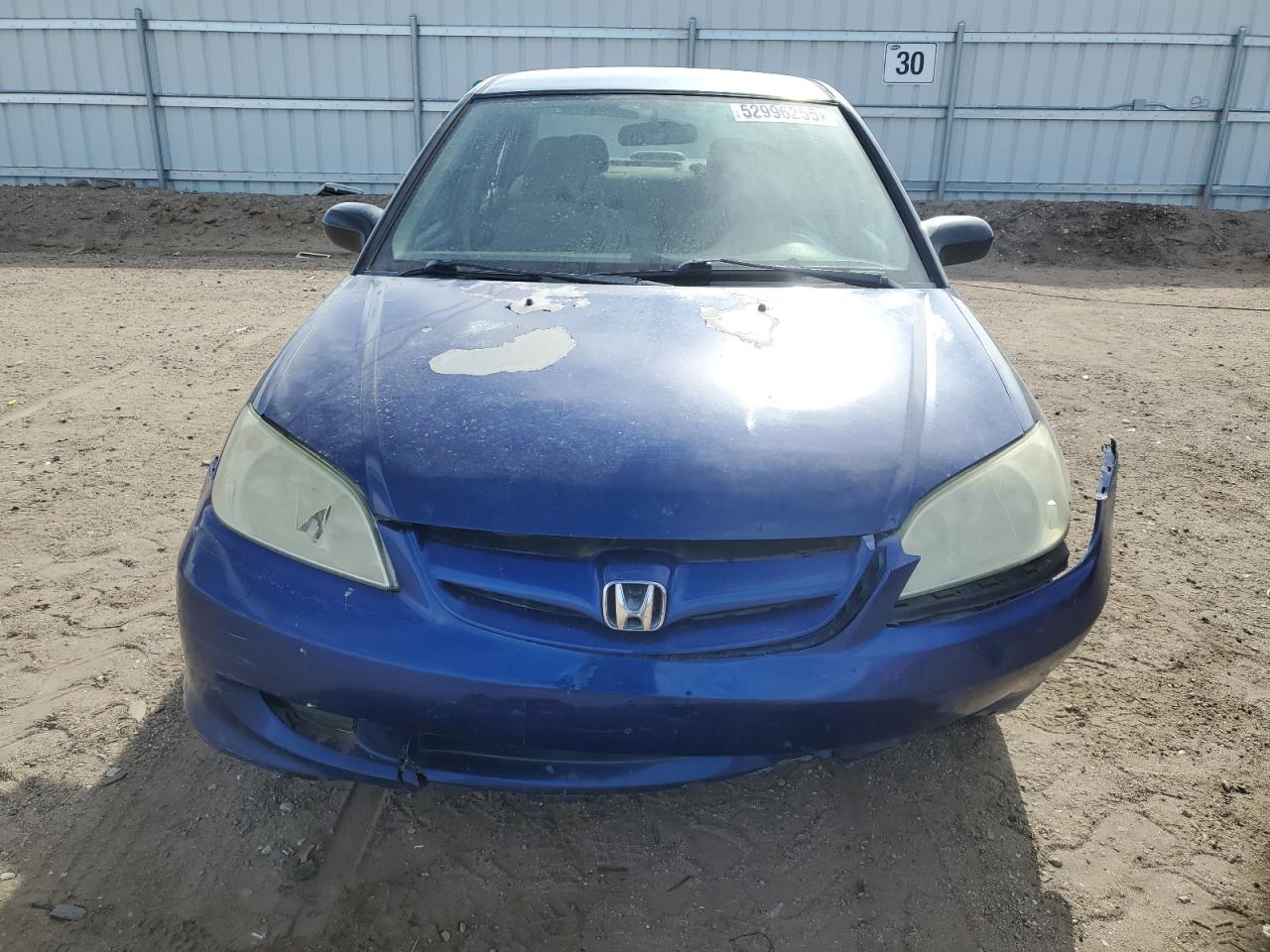 HONDA CIVIC 2004 VIN 2HGES16374H580857 photo 5