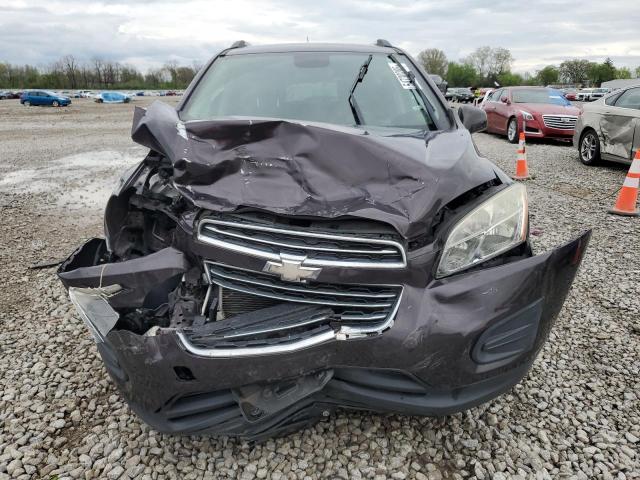  CHEVROLET TRAX 2016 Burgundy