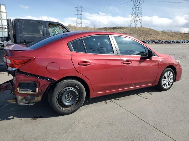  SUBARU IMPREZA 2018 Бургунди
