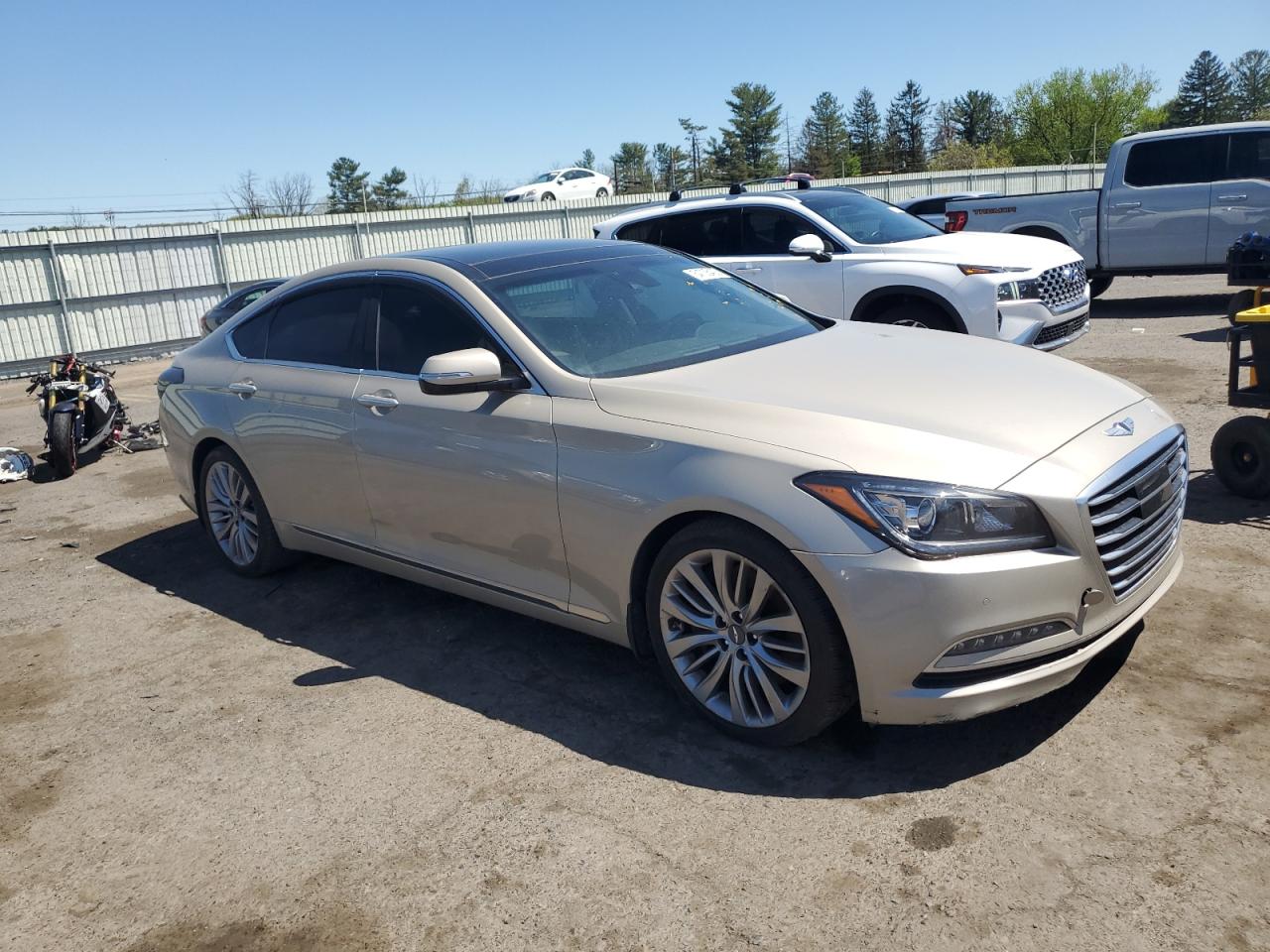2015 Hyundai Genesis 5.0L VIN: KMHGN4JF2FU056187 Lot: 54735405