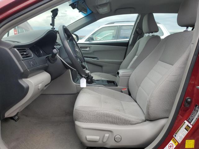  TOYOTA CAMRY 2016 Красный