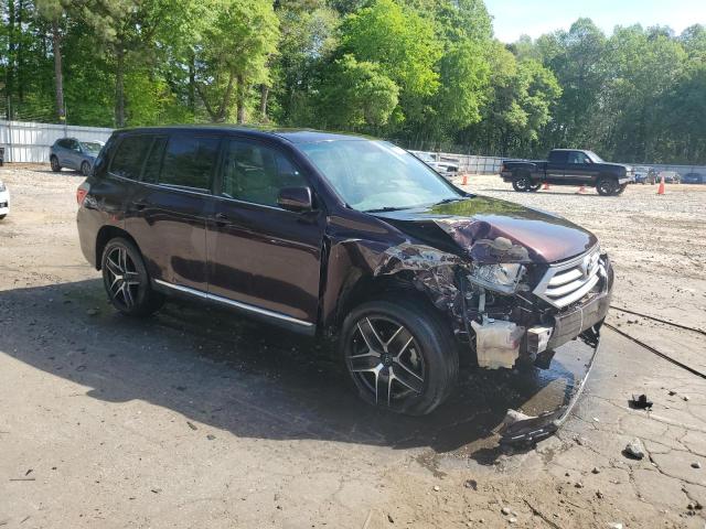  TOYOTA HIGHLANDER 2013 Фиолетовый