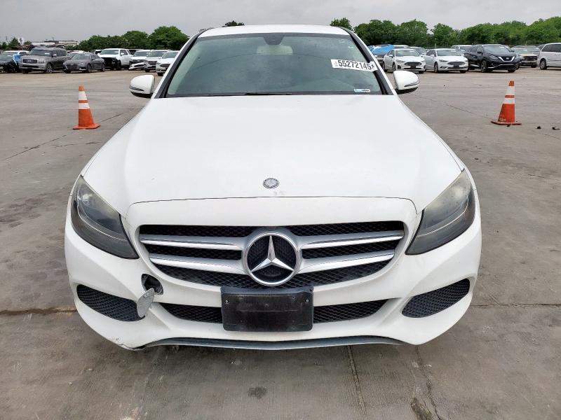 Sedans MERCEDES-BENZ C-CLASS 2016 Biały