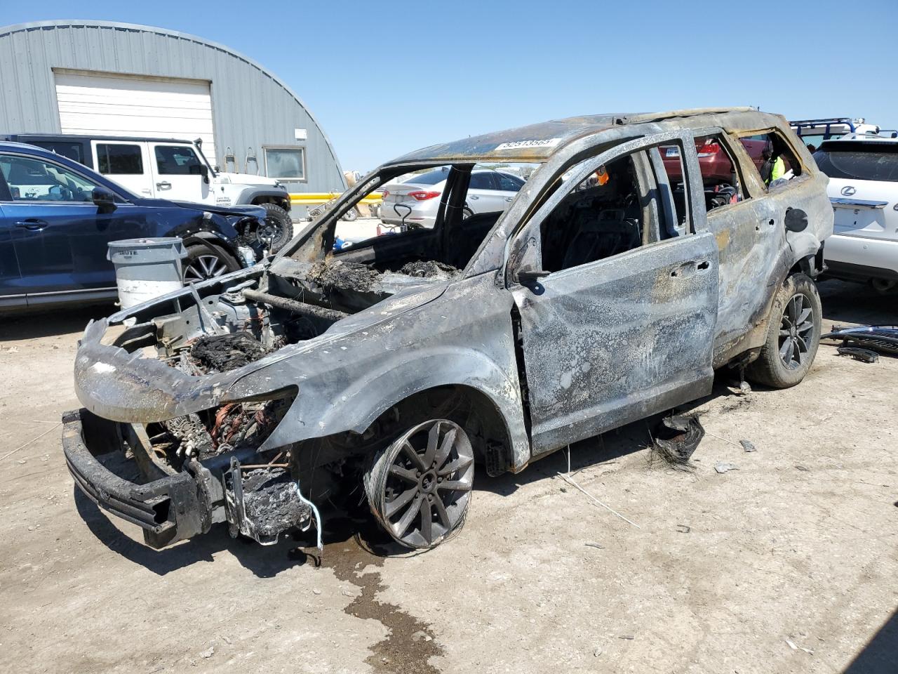 2017 Dodge Journey Se იყიდება Wichita-ში, KS - Burn