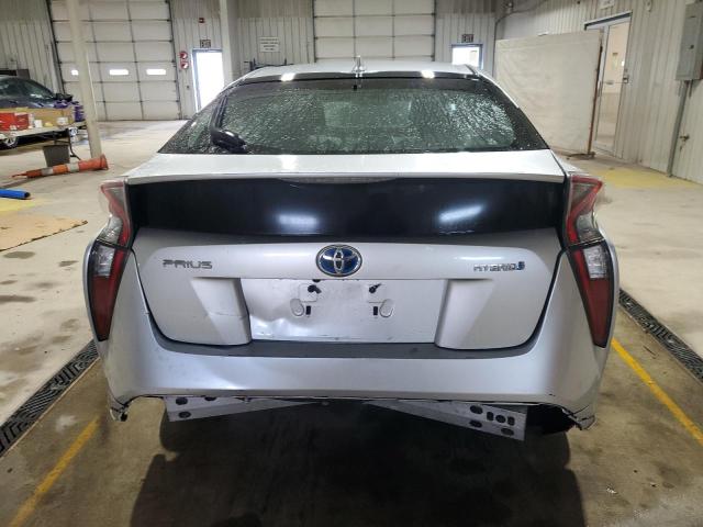  TOYOTA PRIUS 2017 Серебристый