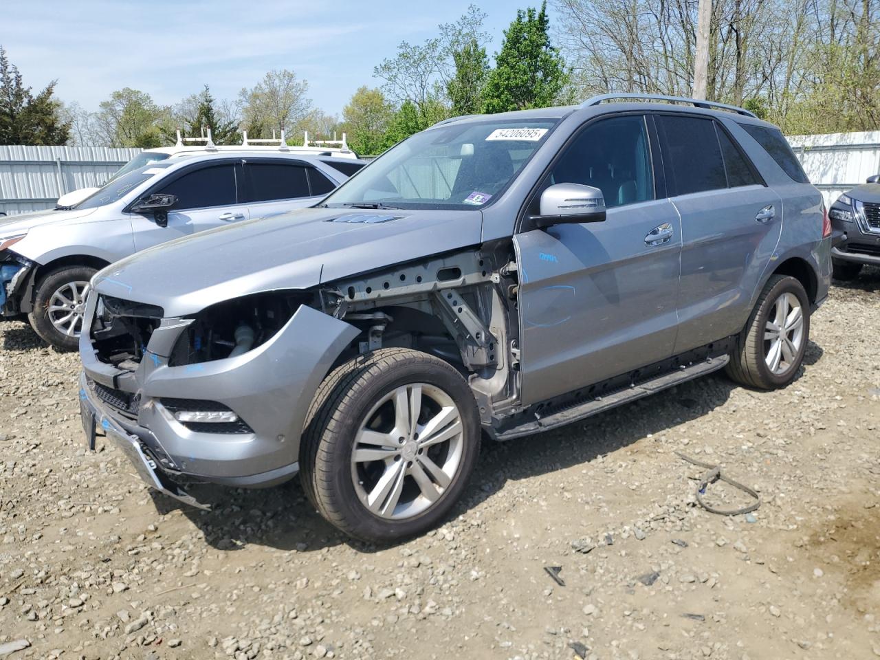 2013 Mercedes-Benz Ml 350 4Matic للبيع في Windsor، NJ - Front End