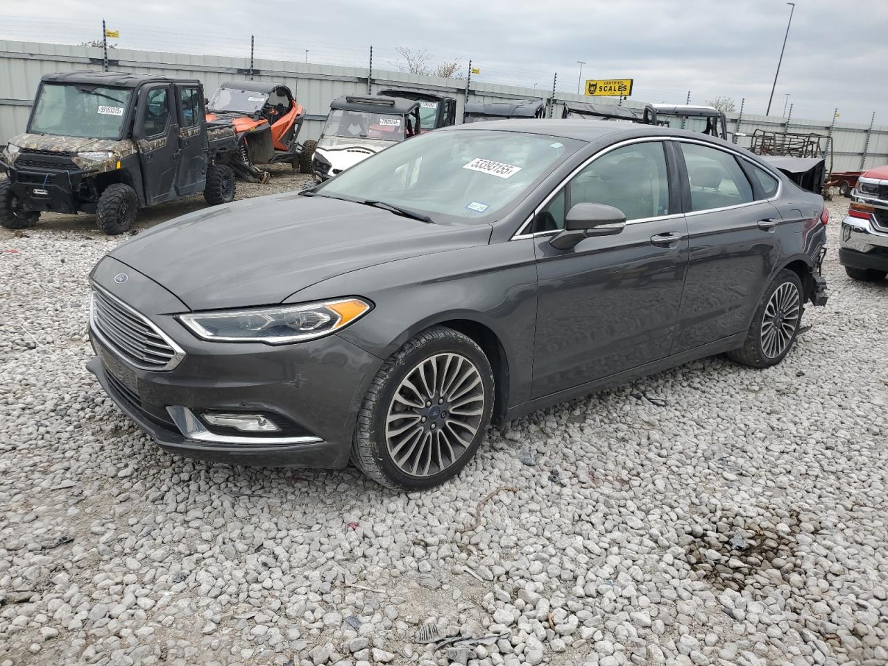 2017 Ford Fusion Se zu verkaufen in Cahokia Heights, IL - Rear End