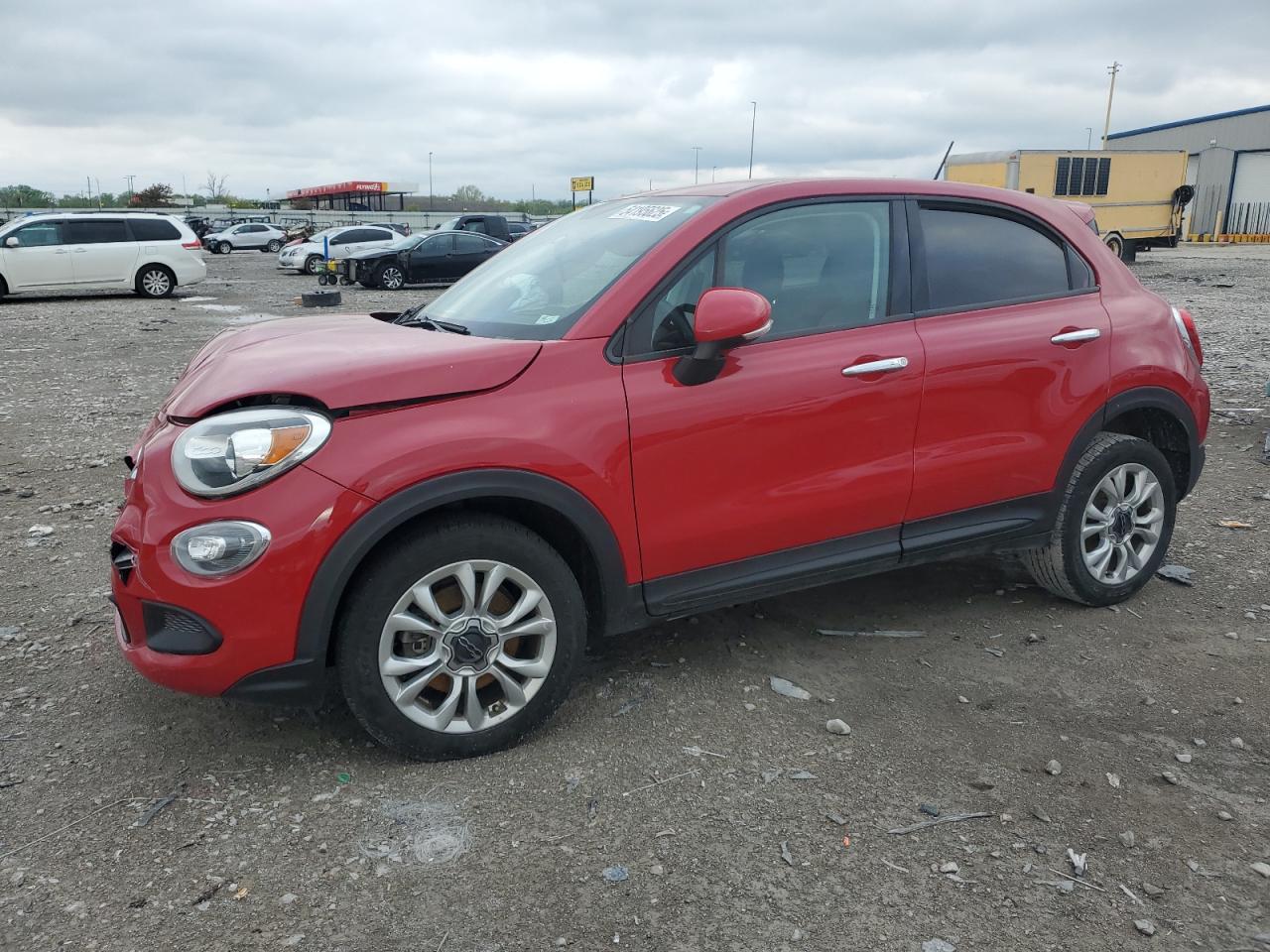 2016 Fiat 500X Easy na sprzedaż w Cahokia Heights, IL - Front End