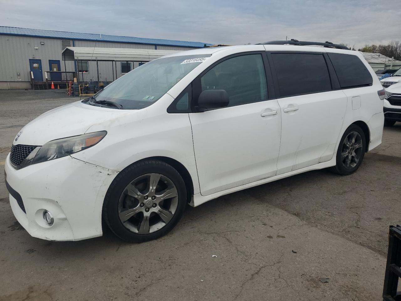 2012 Toyota Sienna Sport en Venta en Pennsburg, PA - Front End