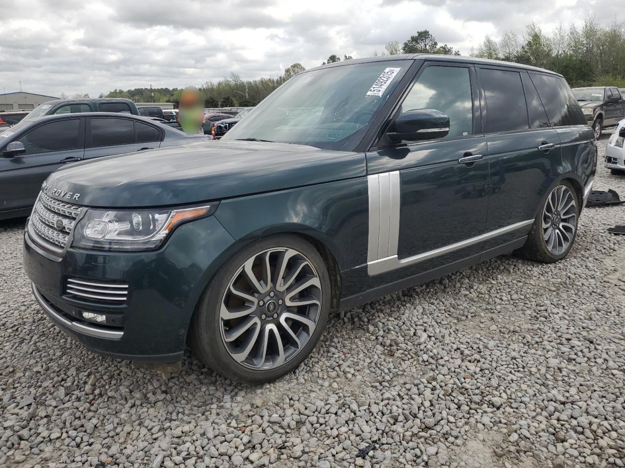 2015 Land Rover Range Rover Autobiography продається в Memphis, TN - Mechanical
