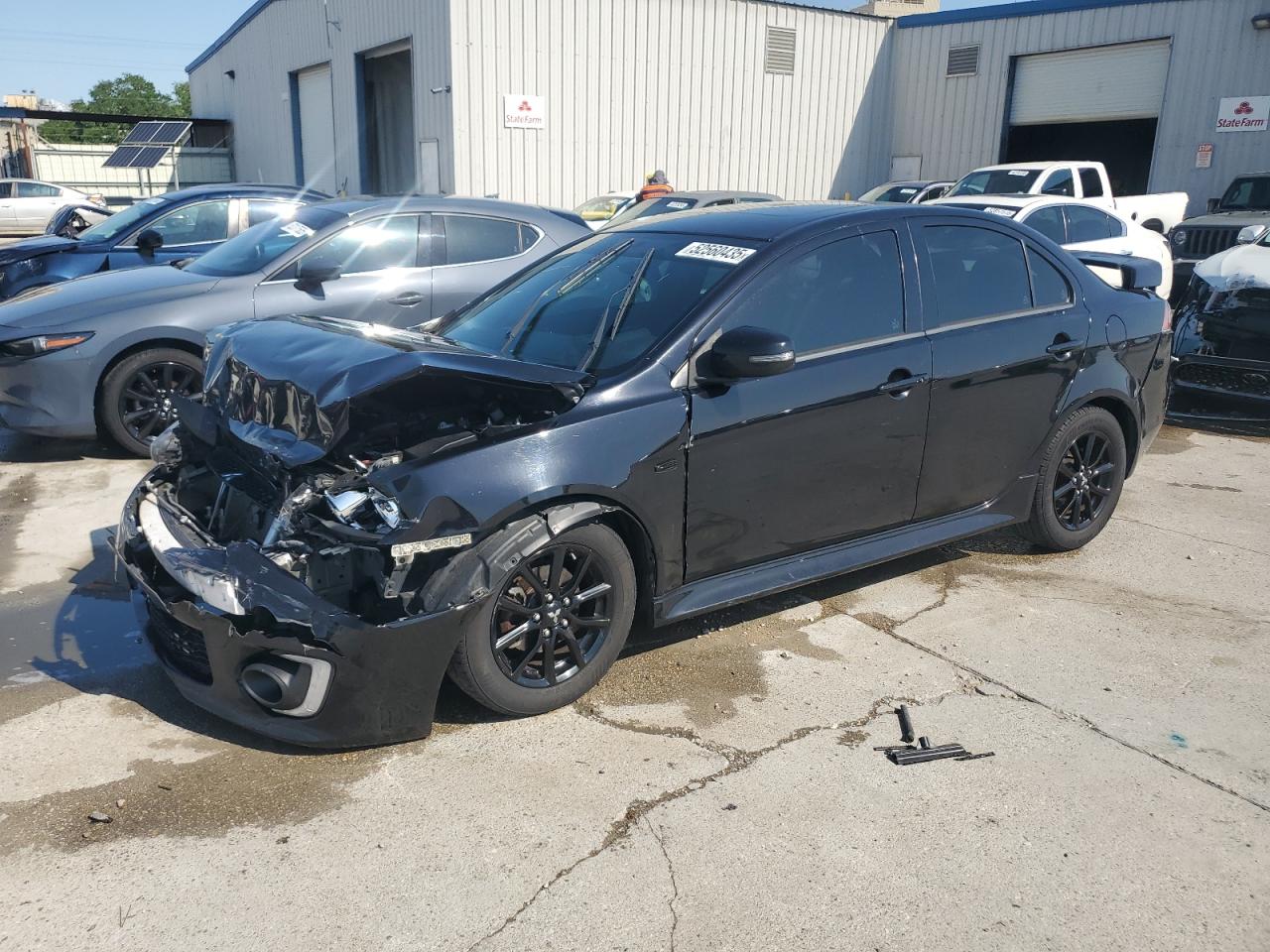 2017 Mitsubishi Lancer Es продається в New Orleans, LA - Front End