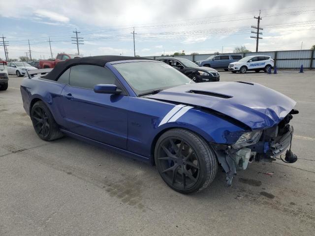  FORD MUSTANG 2013 Blue