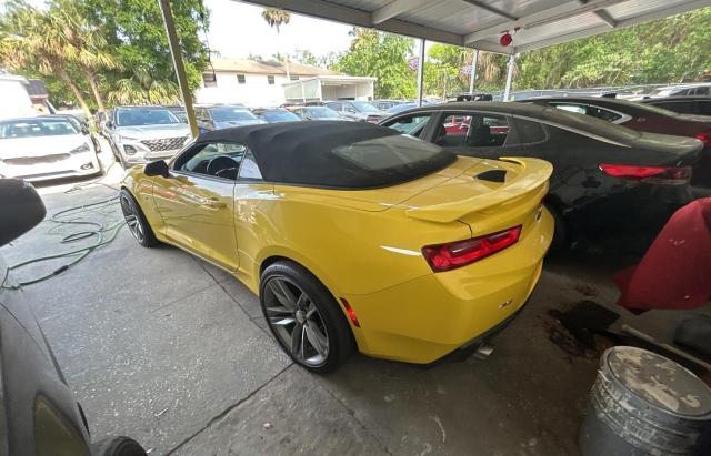 Cabriolets CHEVROLET CAMARO 2017 Żółty