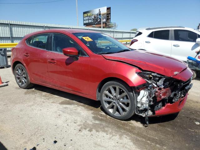  MAZDA 3 2018 Czerwony