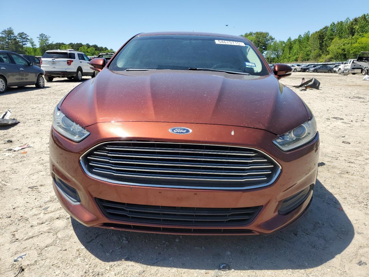 2016 Ford Fusion Se VIN: 3FA6P0H7XGR296197 Lot: 54679715