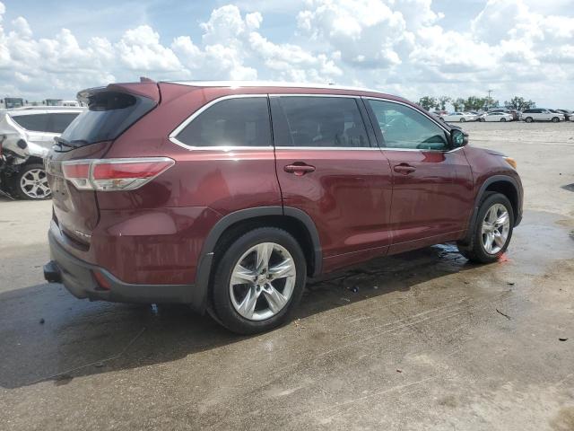  TOYOTA HIGHLANDER 2014 Бургунді