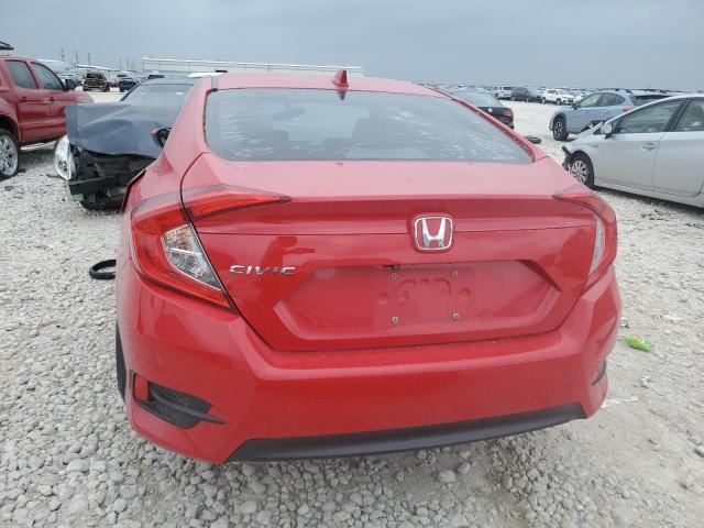 Sedans HONDA CIVIC 2017 Czerwony