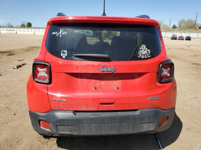  JEEP RENEGADE 2018 Червоний