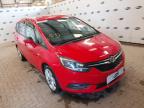 2017 VAUXHALL ZAFIRA TOU for sale at Copart SANDWICH