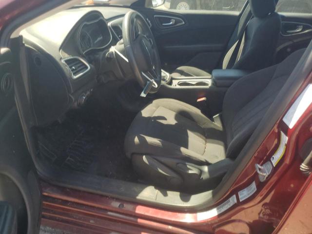 Sedans CHRYSLER 200 2015 Red