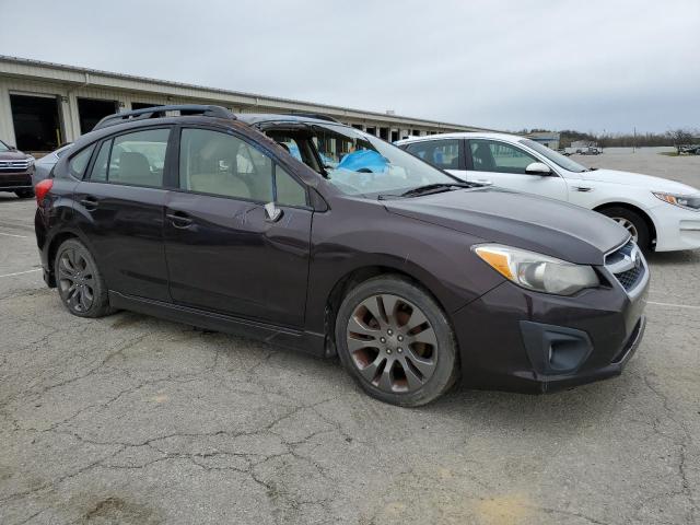  SUBARU IMPREZA 2013 Burgundy