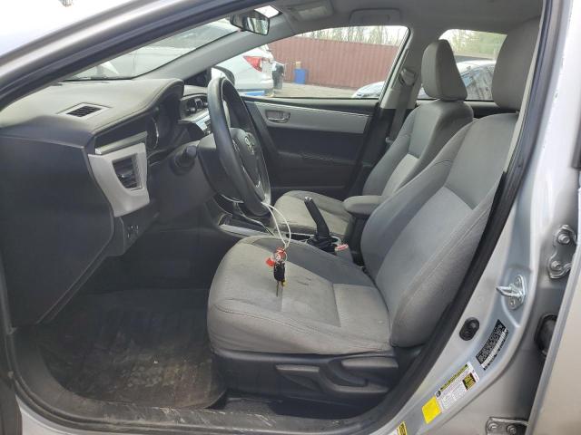 Седаны TOYOTA COROLLA 2015 Серебристый