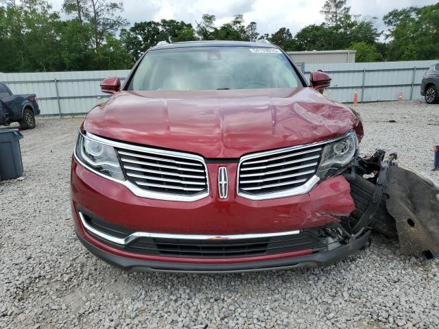  LINCOLN MKX 2016 Red